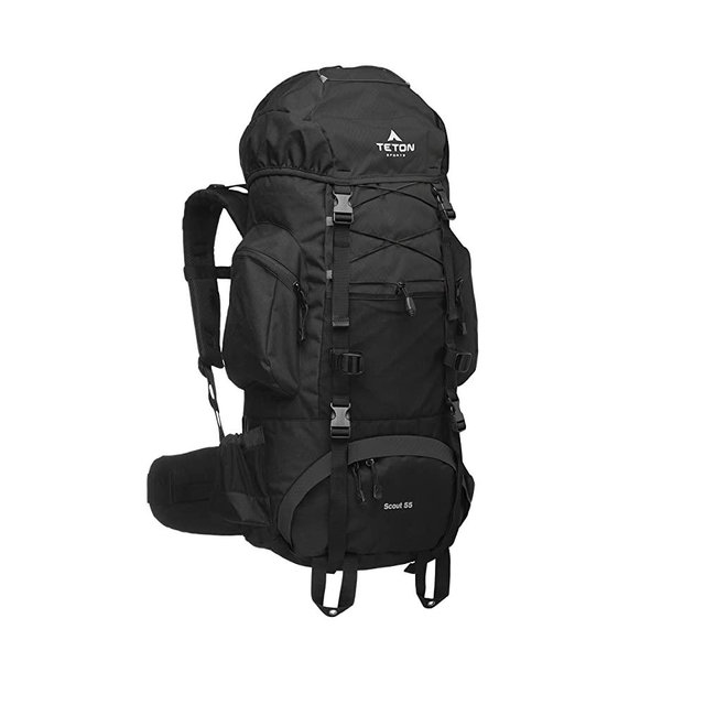 TETON Sports Internal Frame, New Black, 55L