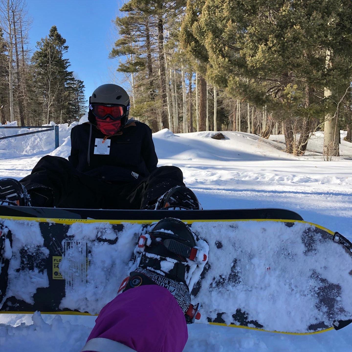 Snowboarding in New Mexico