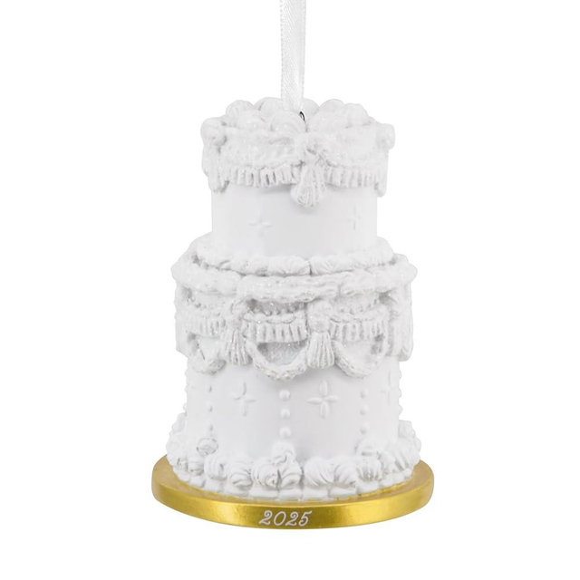 Hallmark Tiered Wedding Cake 2025 Christmas Ornament, Wedding Gifts