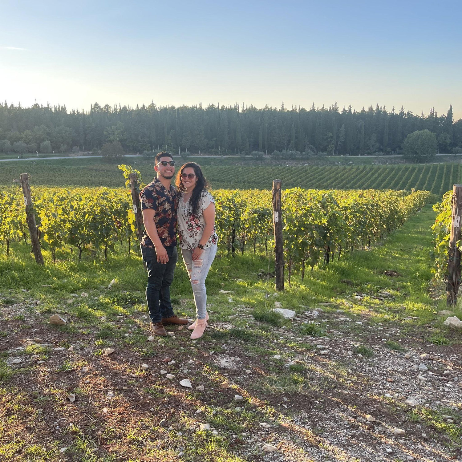 Wine tasting in the Tuscany region