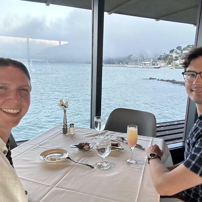 Dinner in Sausalito Bay