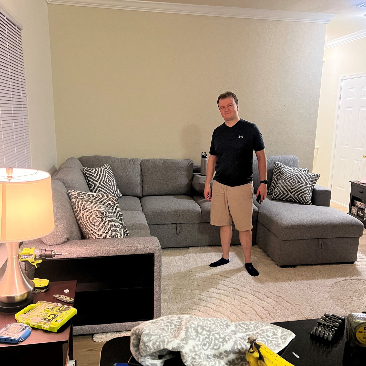 Our first apartment together