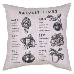 Outdoor Throw Pillow Square - Harvest Times