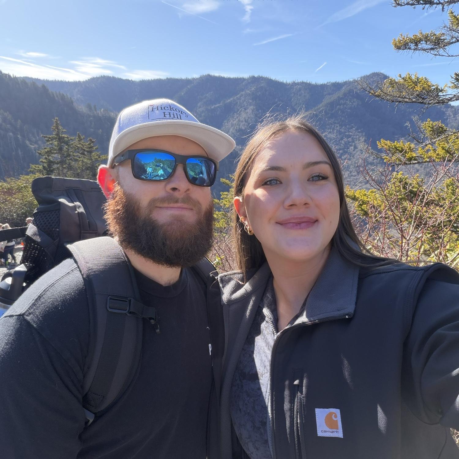 12.20.25 the day Jake proposed <3 The Great Smokey Mountains