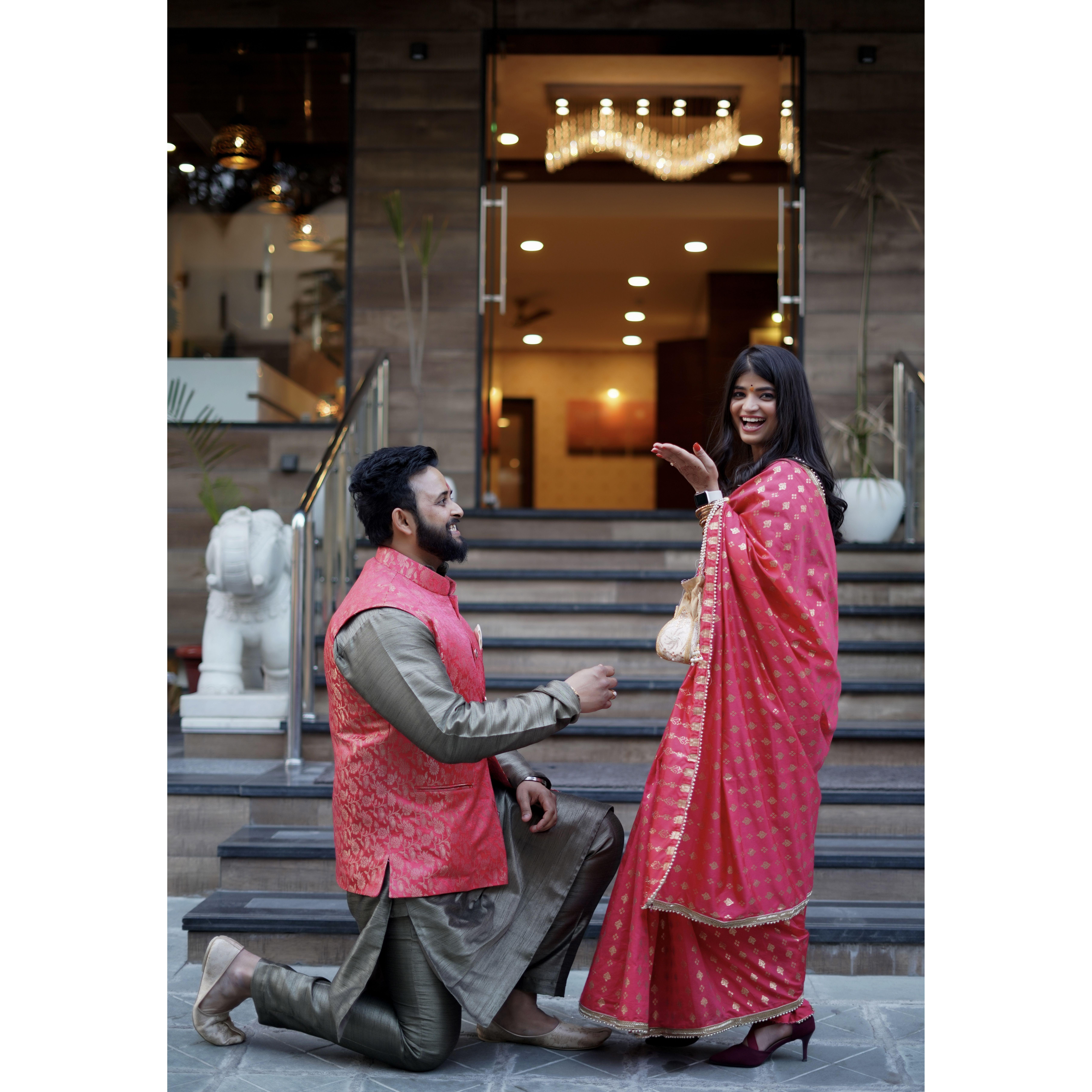 Did I make her laugh, and get a YES from her? Oh yeah I did