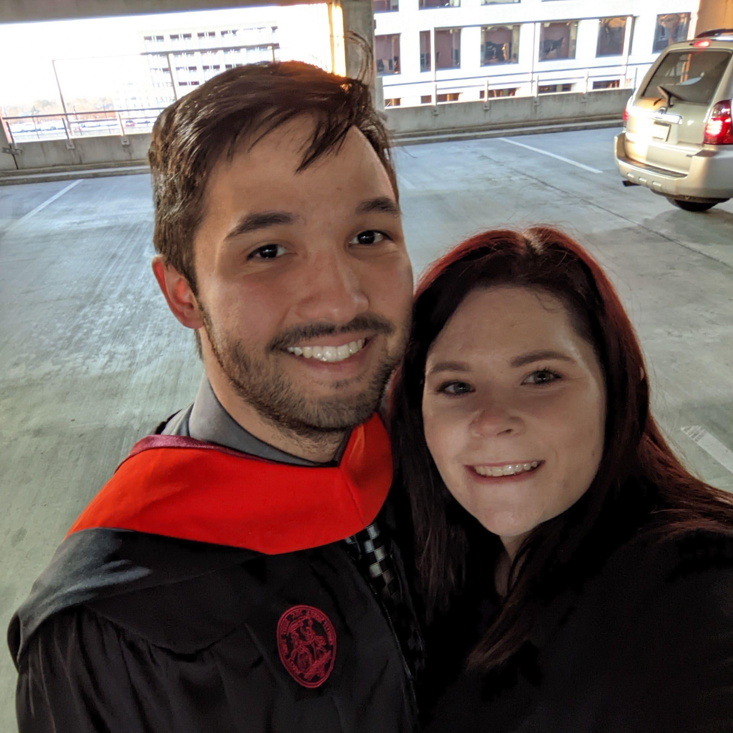 After Isaac's graduation at USC!