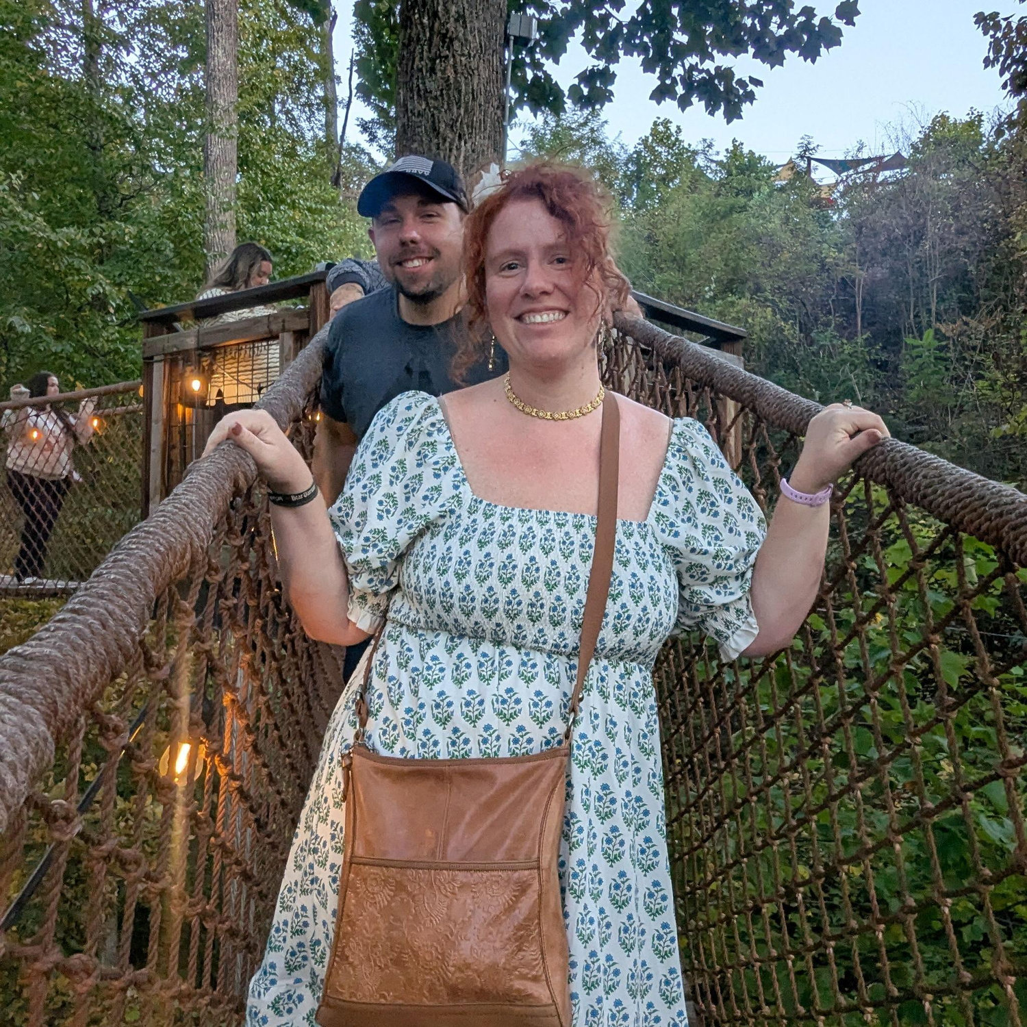 Fun in the trees of Anakeesta, TN