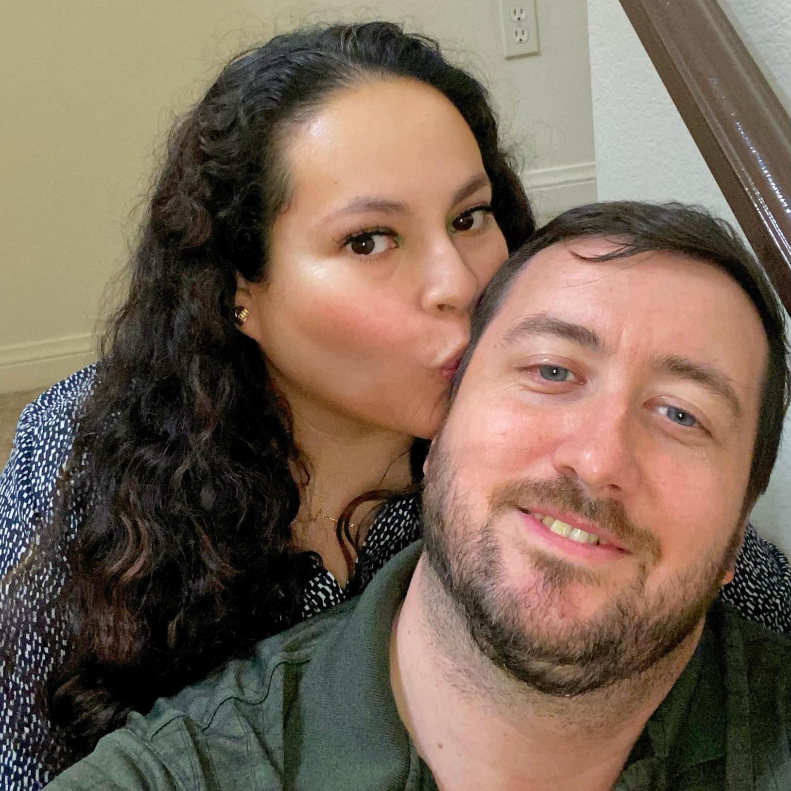 Our first picture together. Where our journey began.