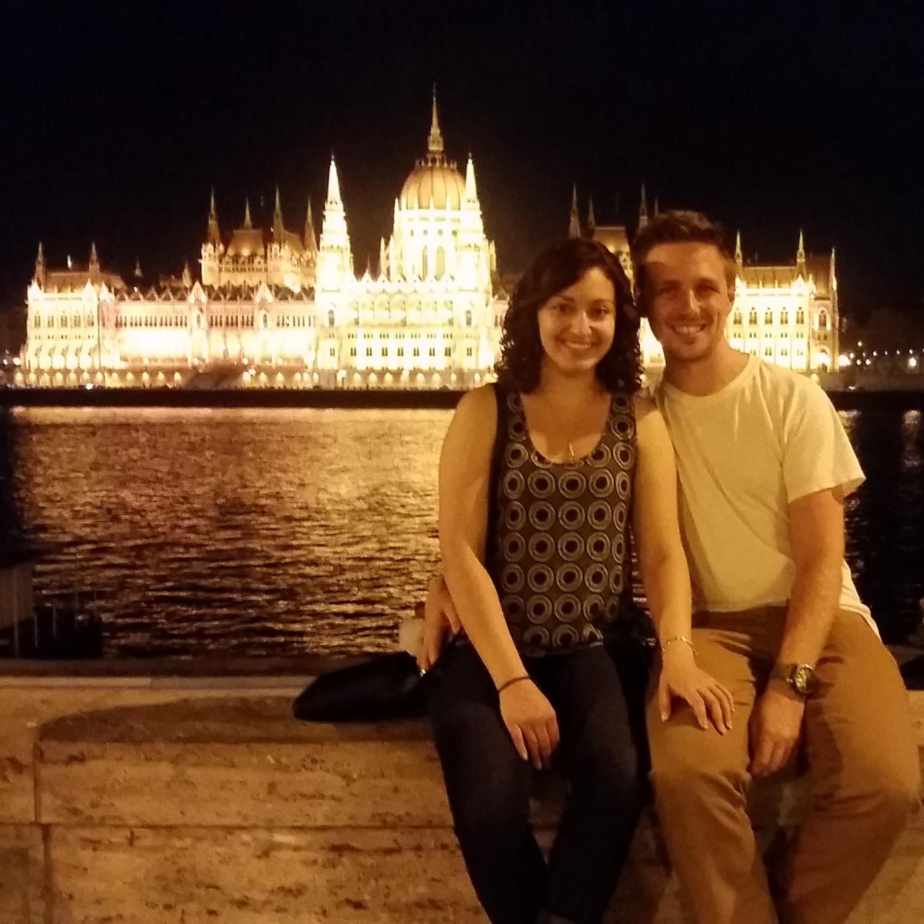 Hungary, in front of the Parliament Building