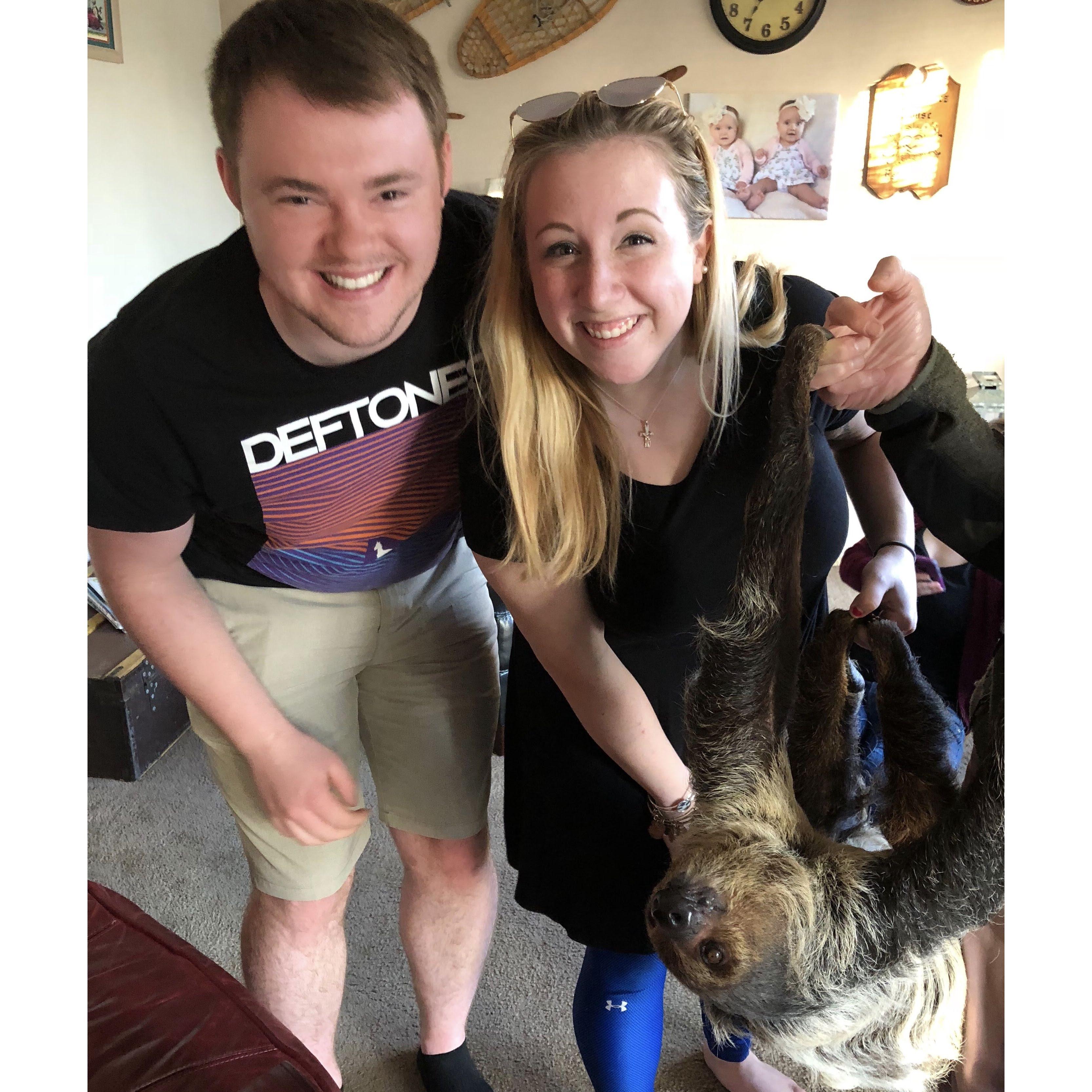 When we met steve the sloth