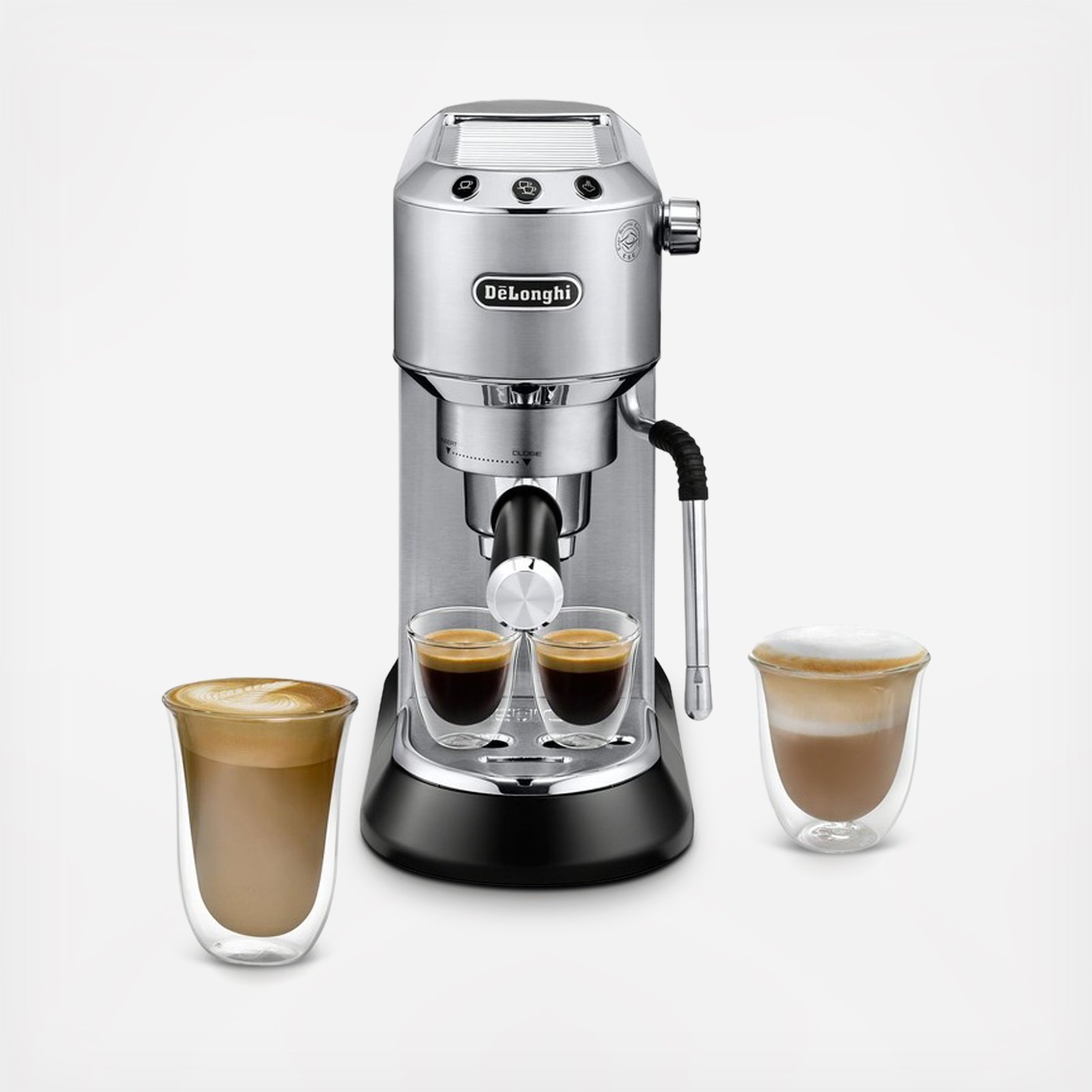 DeLonghi DEDICA Arte エスプレッソマシン 専用 De'Longhi, Dedica Arte 15-Bar Pump Espresso Machine | Zola