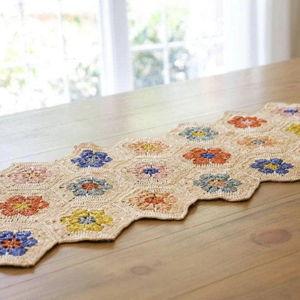 Flower Table Runner