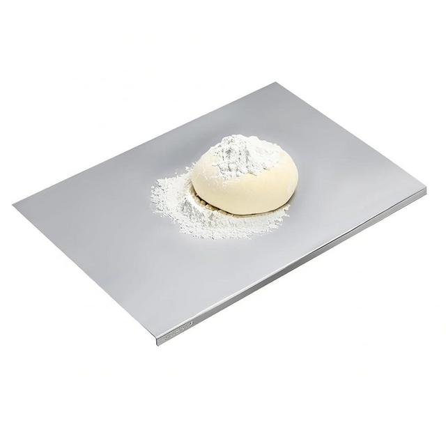 304 Stainless Steel Cutting Board – Stainless Steel Kitchen Chopping Boards Non-Slip, Dishwasher Safe – Ideal for Meat, Vegetables, Fruits, Bread & Baking – Commercial & Home Use (23.6 * 15.7in)