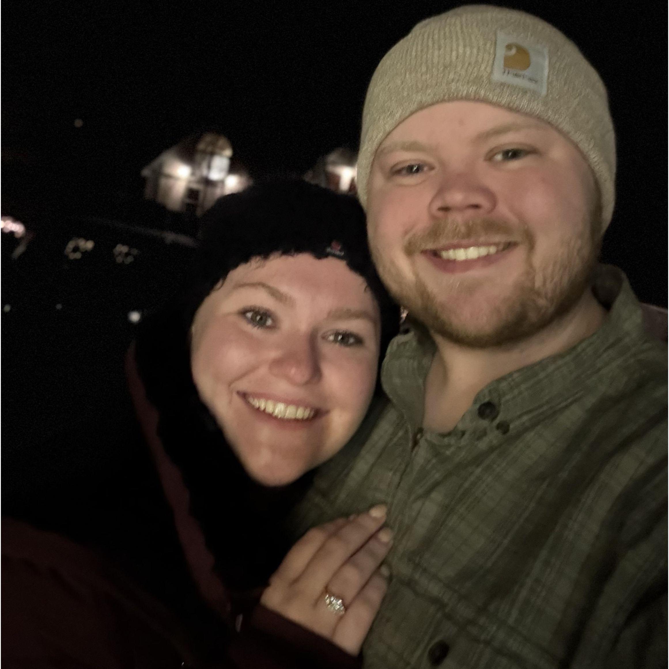 2024. Merry Christmas! Kaleigh gifted Riley with a staycation to Estes Park.