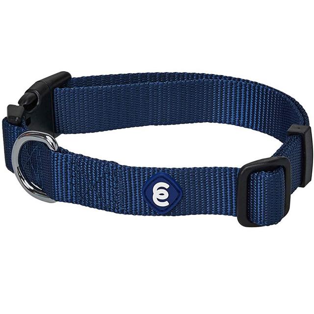 Blueberry Pet Essentials 20+ Colors Classic Nylon Adjustable Dog Collars, Personalized Dog Collars, for Puppy Small Medium Large Dogs