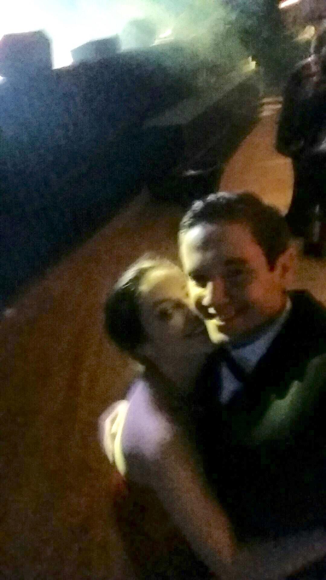 Dancing the night away at Groupon's 2015 Holiday party.