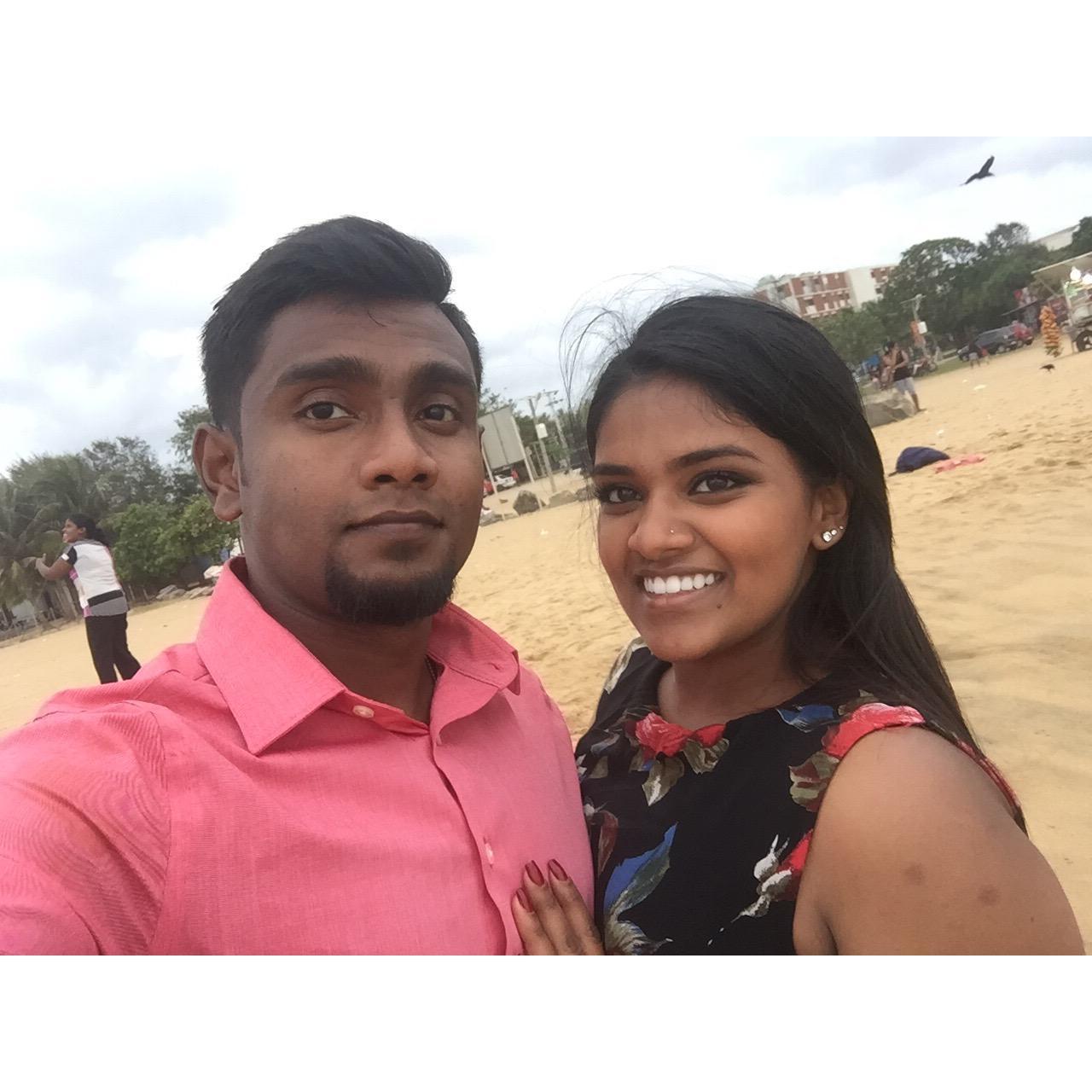 Celebrating our 4 year Anniversary in Sri Lanka