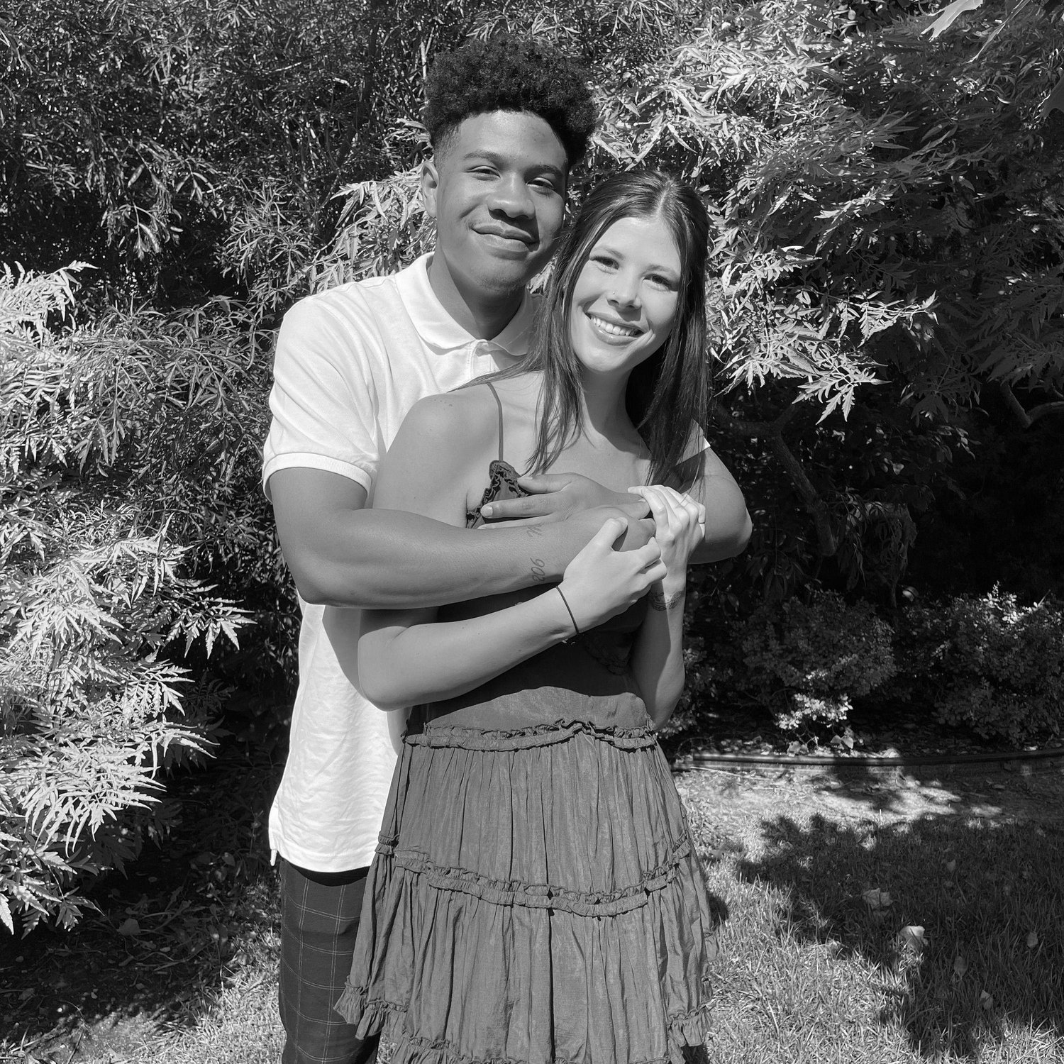 Our first time as each other's "plus ones"