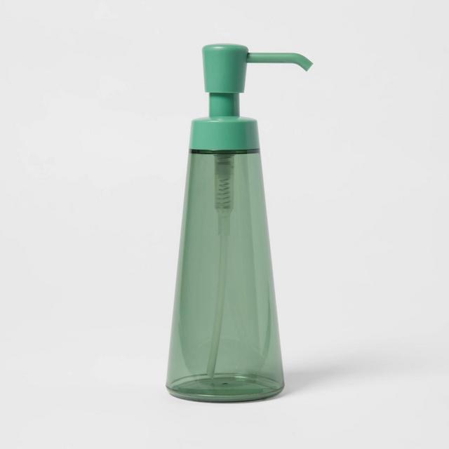 Plastic Kitchen Soap Pump Green - Room Essentials™