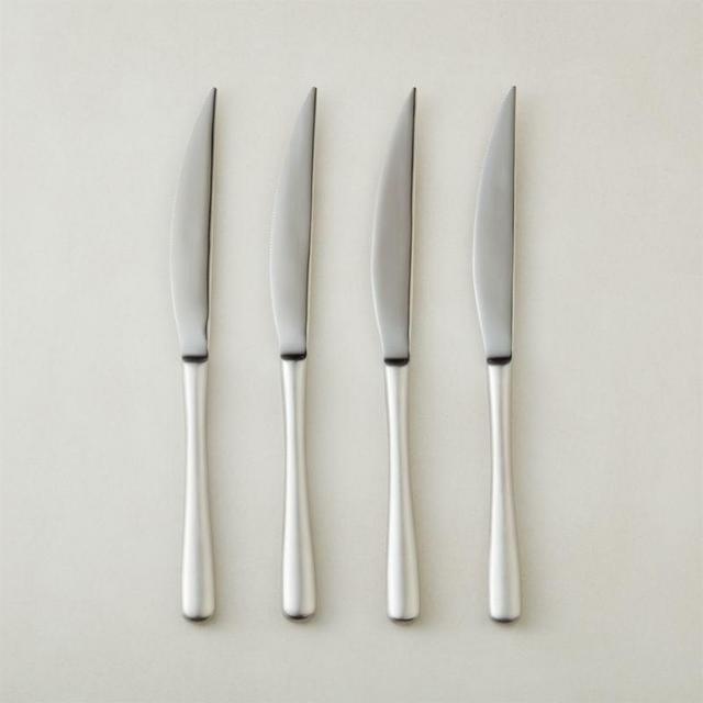 Sizzle Silver Steak Knives Set of 4