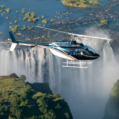Honeymoon Helicopter Tour over Victoria Falls
