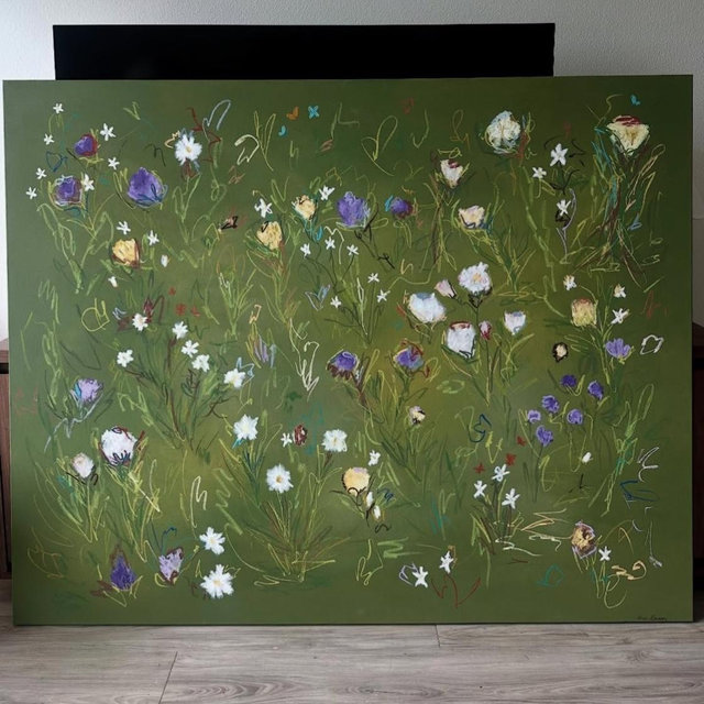 Bridal Bouquet Custom Painting