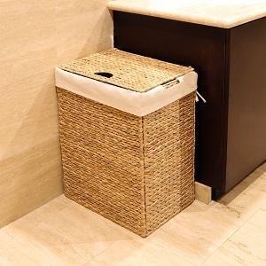 Clothing Hamper - Rectangle Hyacinth