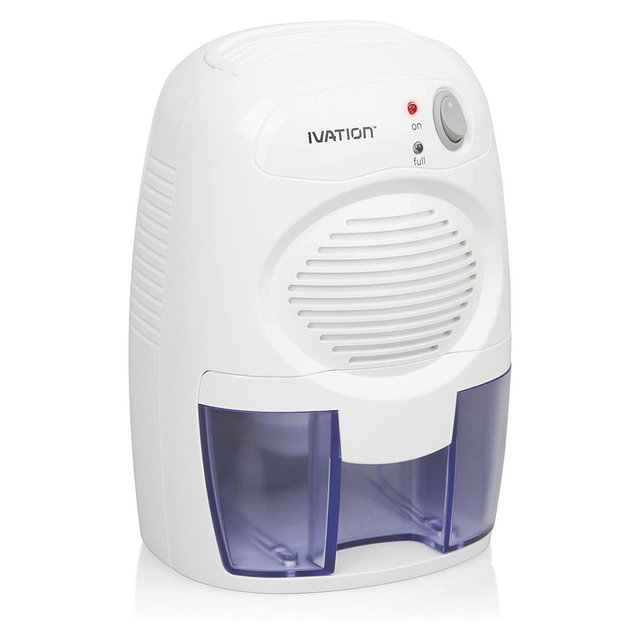 Ivation Powerful Small-Size Thermo-Electric Dehumidifier for Basement or Small Rooms