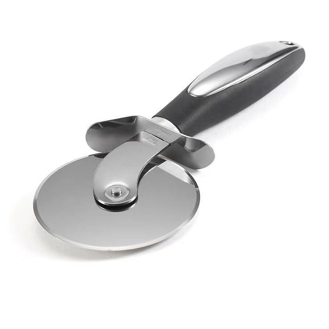 Pizza knife, pizza knife wheel, stainless steel, clean and crispy sliced pizza, and other foods that require pizza knife cutting