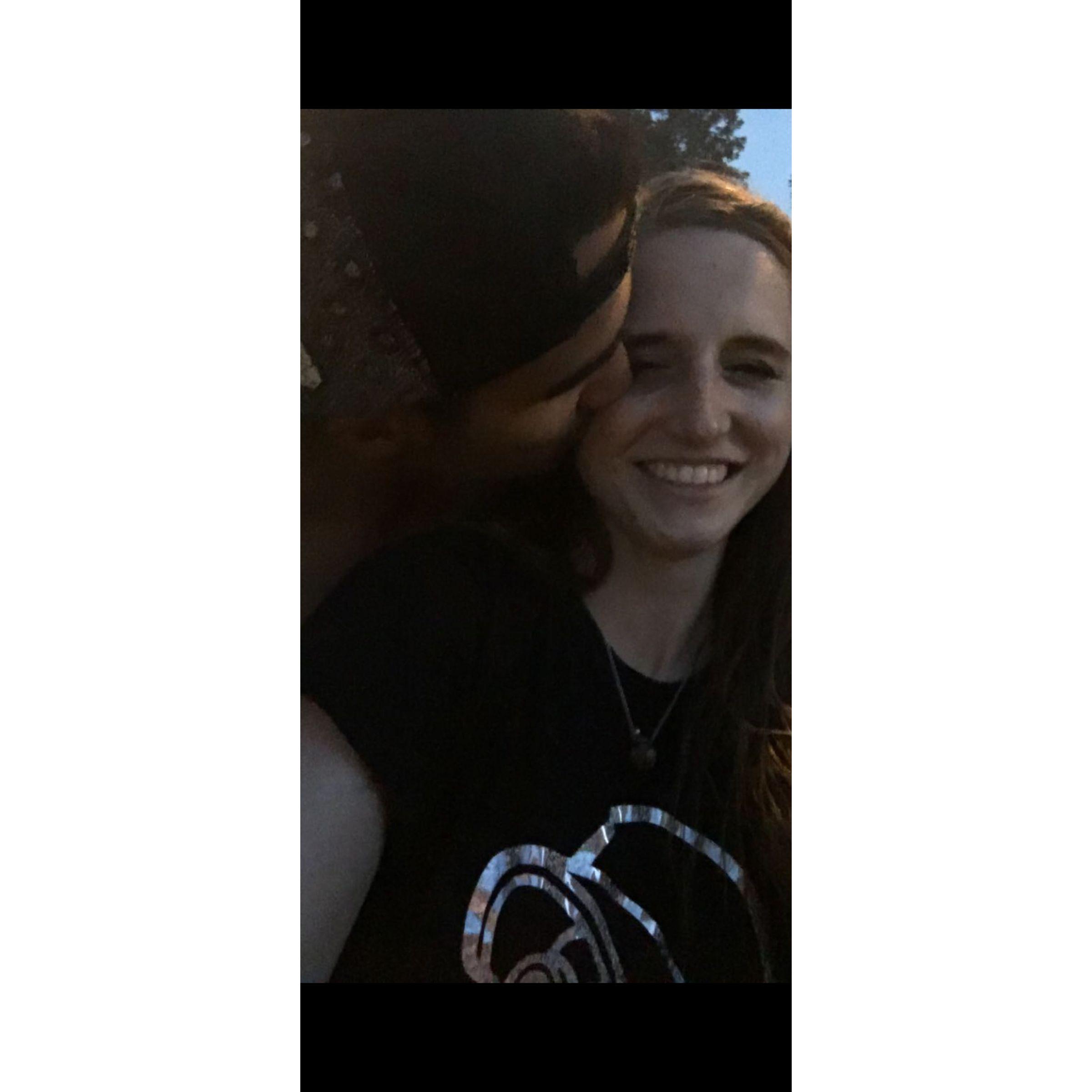Our first picture together in 2017