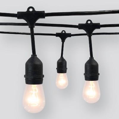 10ct Heavy-Duty Drop Outdoor String Lights - Threshold™