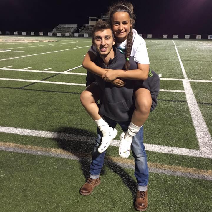 Cassandra's senior soccer game! 2015