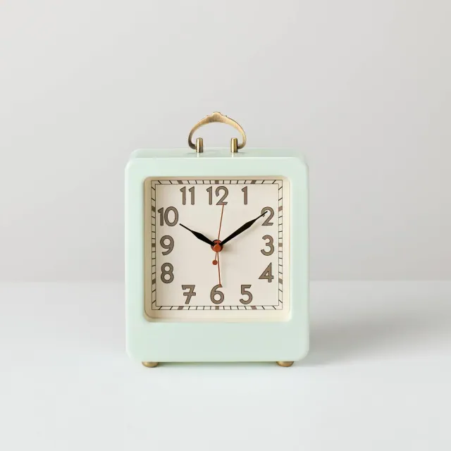 Mini Analog Table Clock Green - Hearth & Hand™ with Magnolia