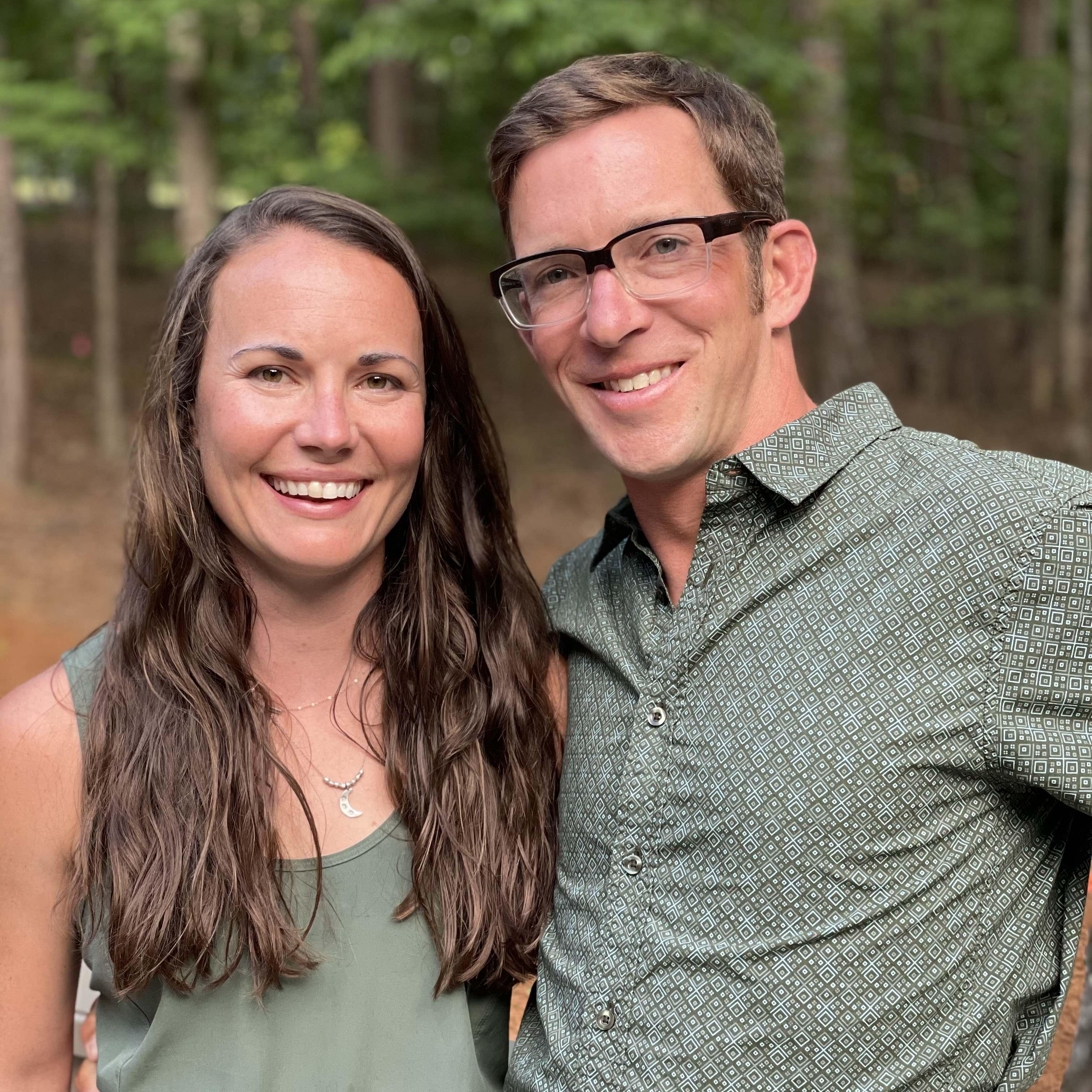 We both showered and we matched so "engagement photos" happened :)