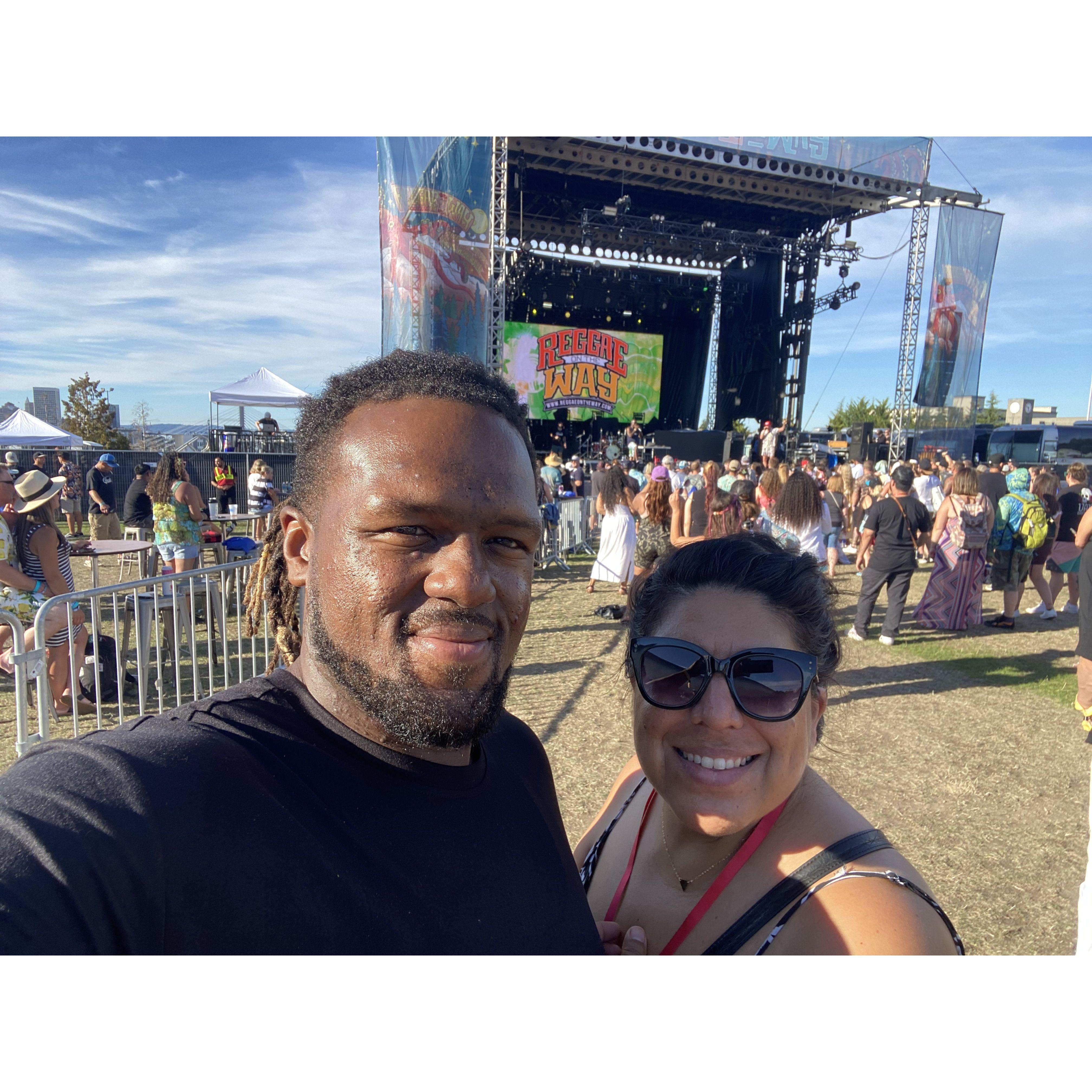 Concert in Seattle and we got to travel with his two sisters!