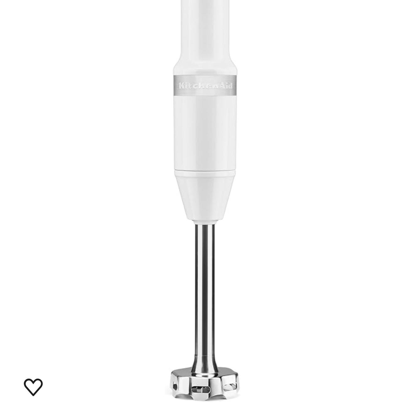 KitchenAid Variable Speed Corded Hand Blender - KHBV53, White
