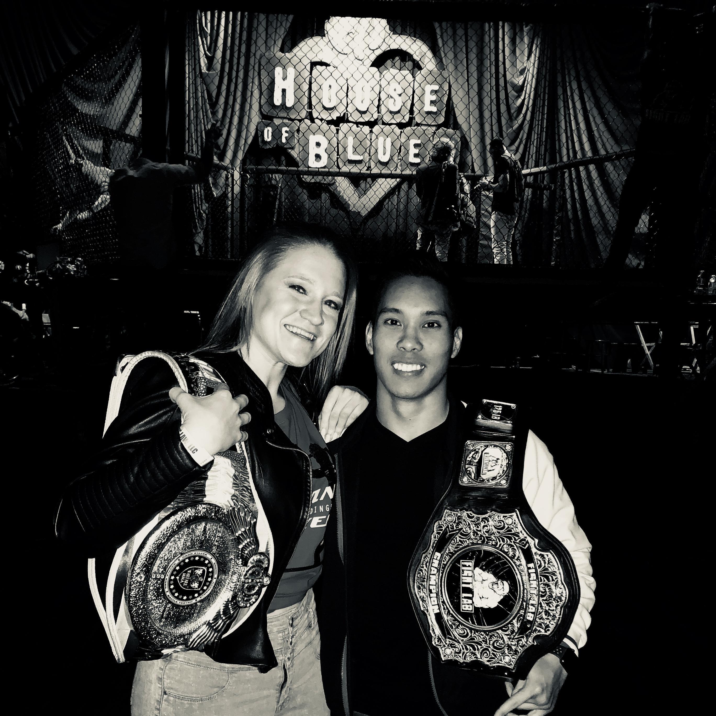 Belt #2 for the champ!