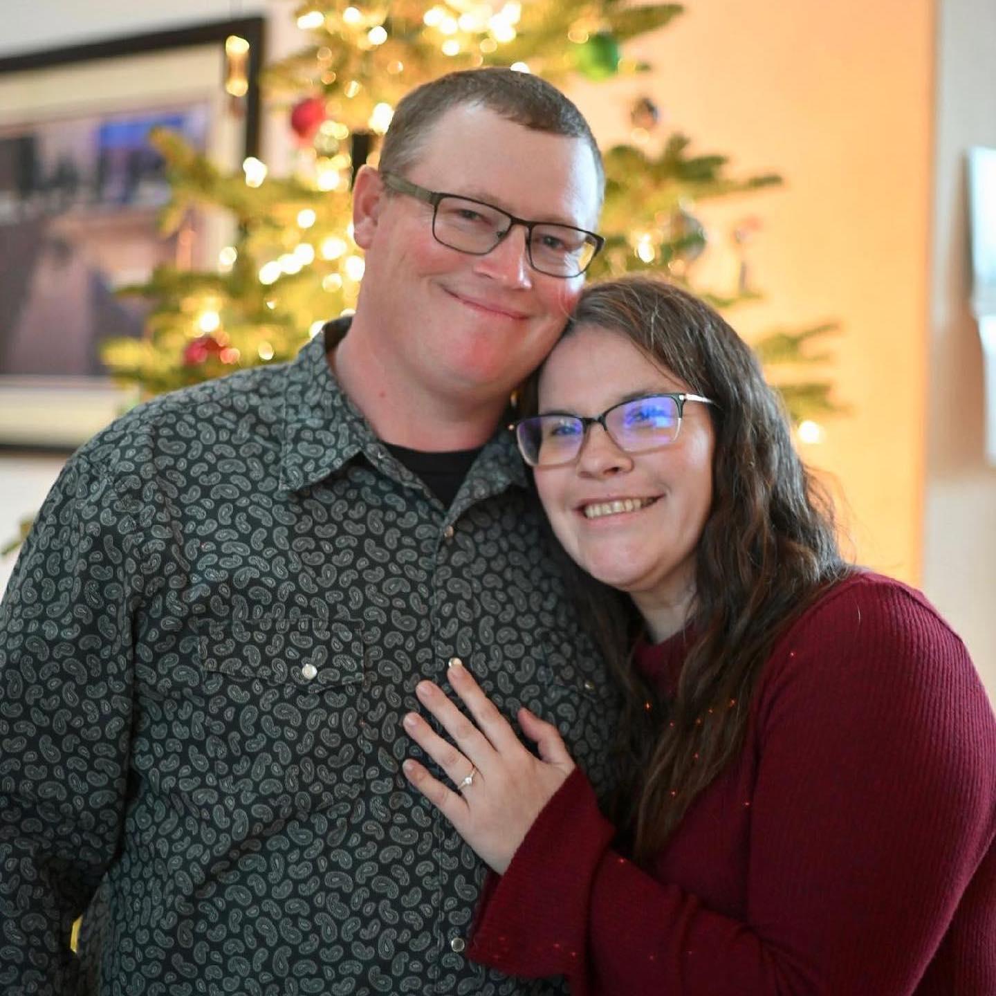 Right after we got engaged on Christmas Eve! 