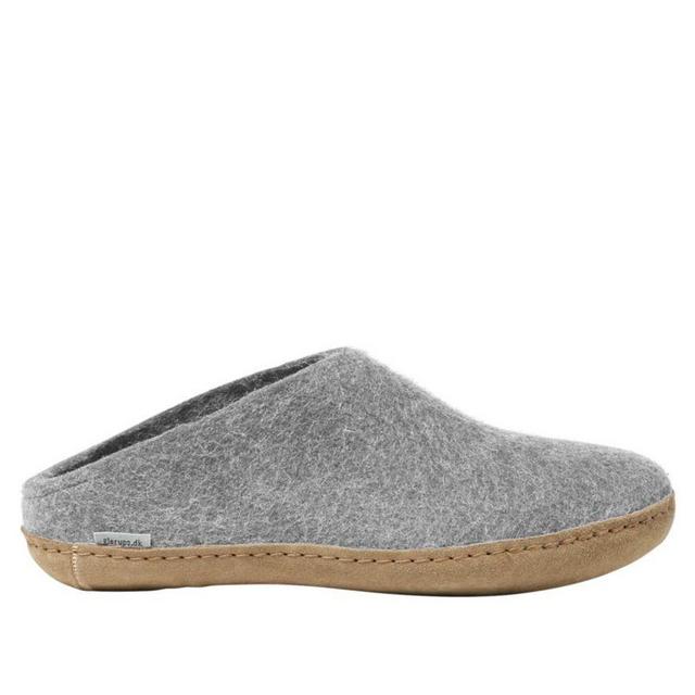 Adults' Glerups Wool Slippers, Open Heel for Him