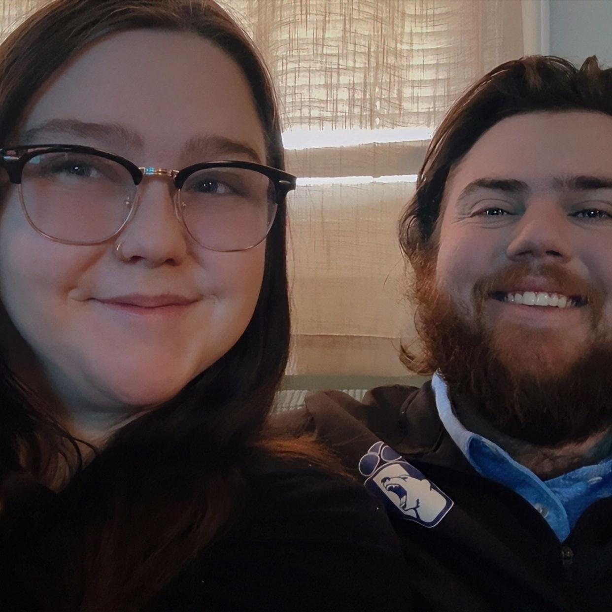 Our very first photo together