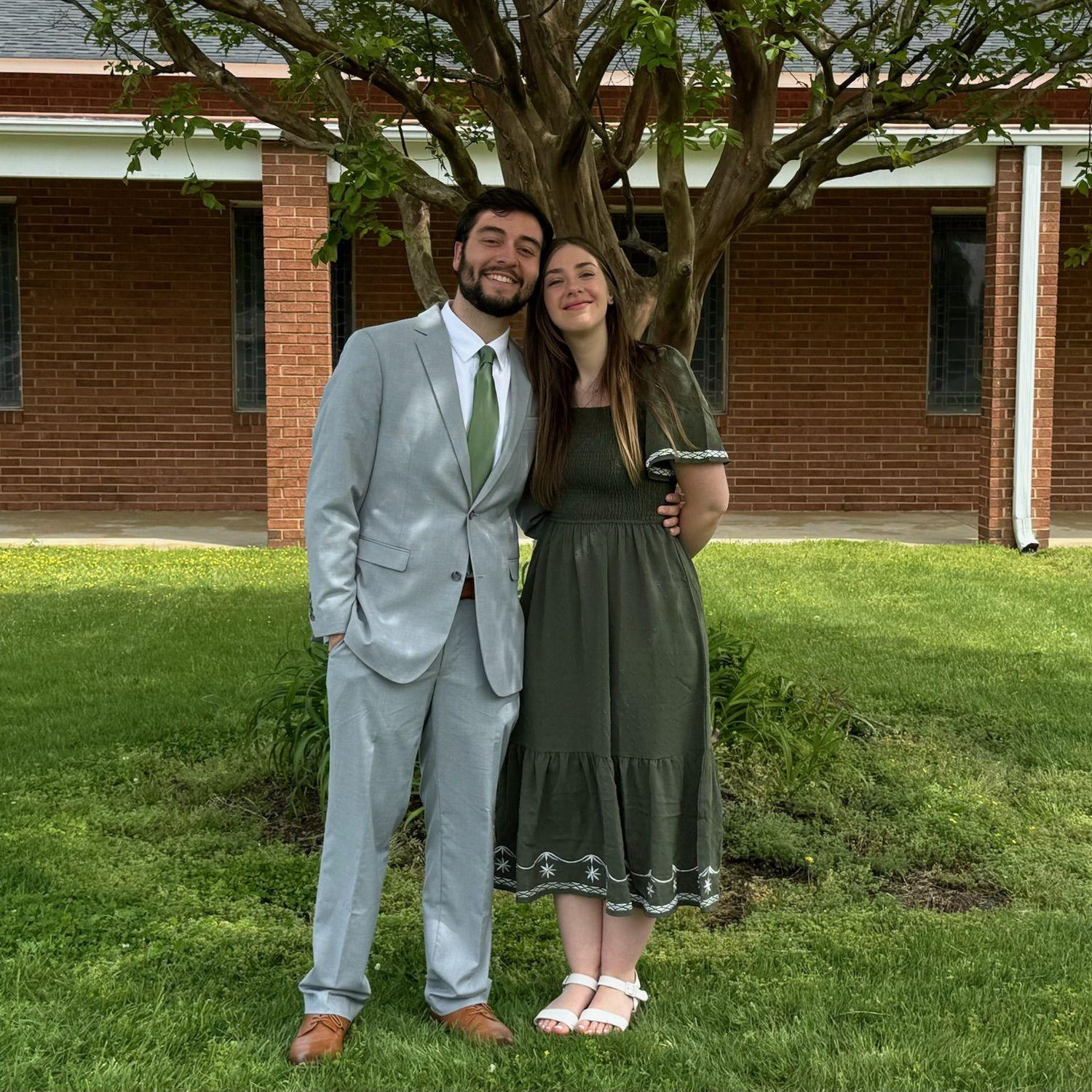At Gabriel's dad's church - Eastlawn Baptist Church