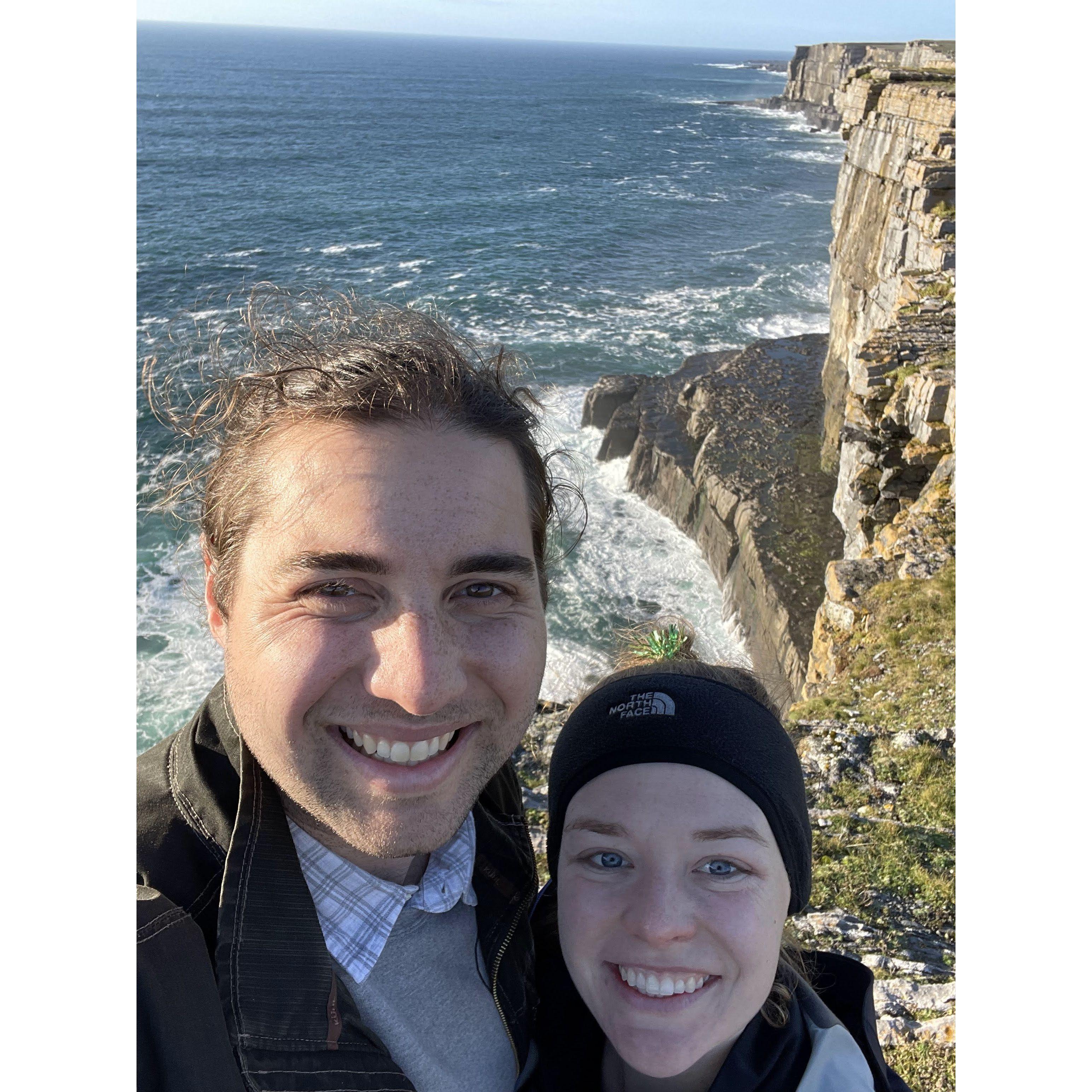 We spent our first Christmas away from home on the island of Inis Mor on the west coast of Ireland. (December 2021)