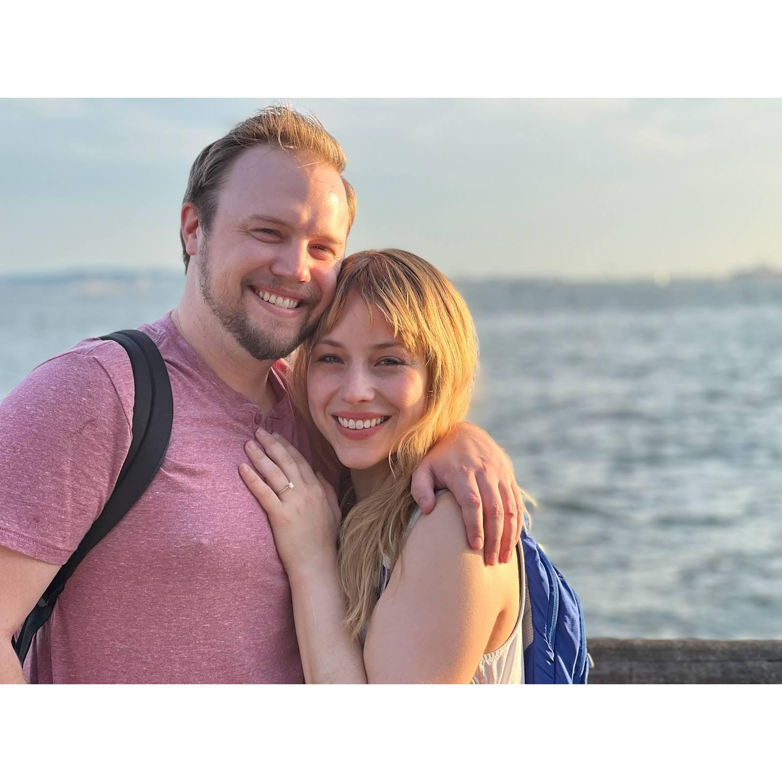 WE'RE ENGAGED