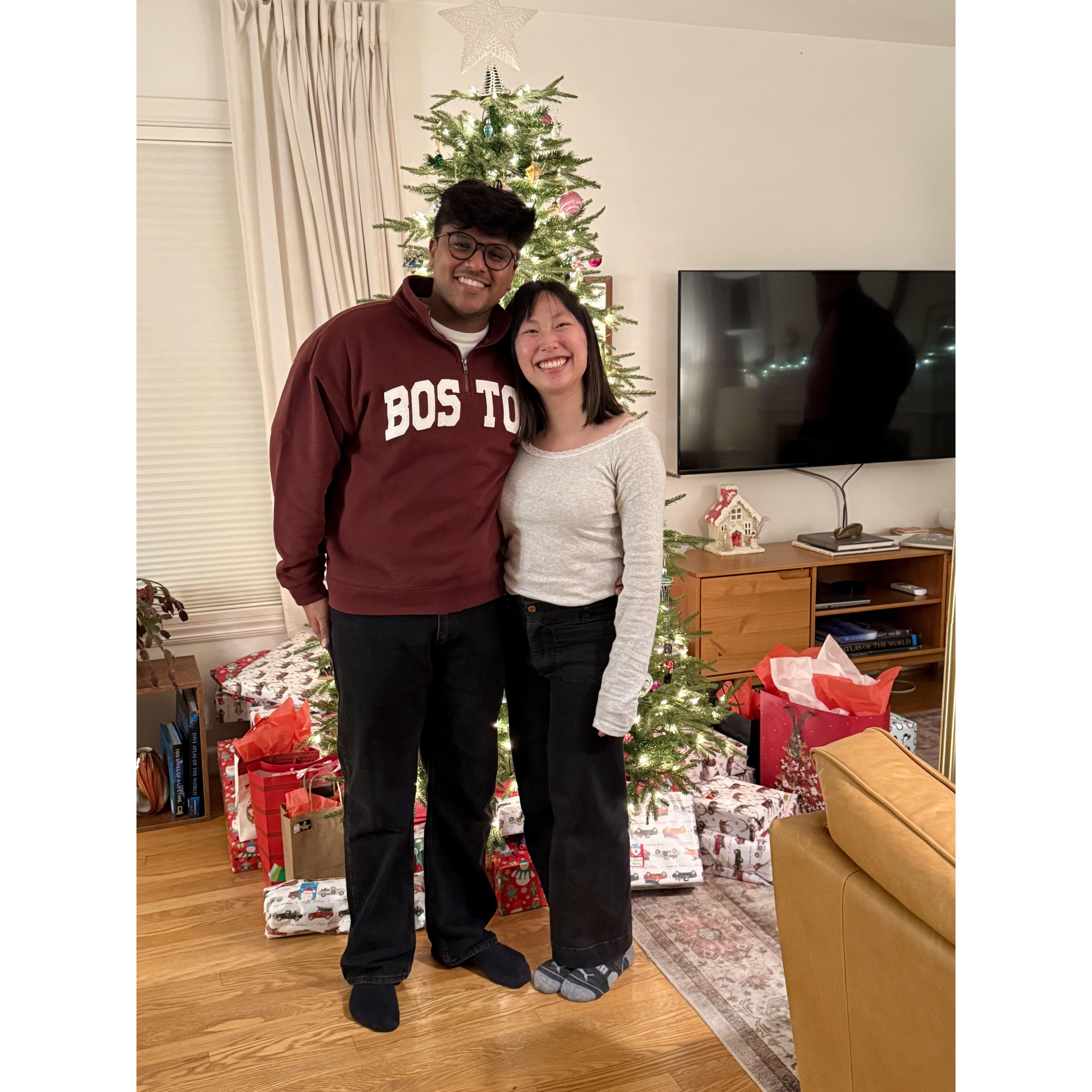 Our first Christmas together!