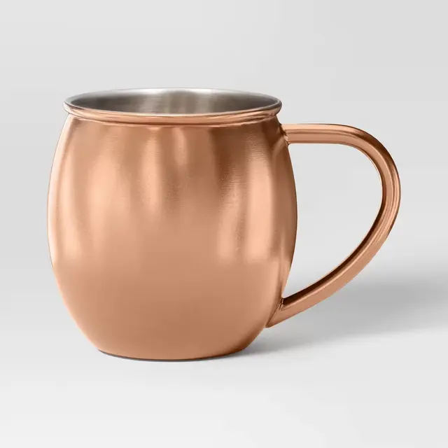 18.6oz Stainless Steel Moscow Mule Mug Copper Finish - Threshold™