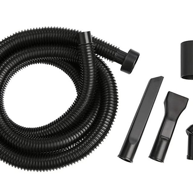 CRAFTSMAN CMXZVBE38662 1-1/4 in. 5-Piece Wet/Dry Vac Car Cleaning Kit, Automotive Detailing Accessories for Shop Vacuums , Black
