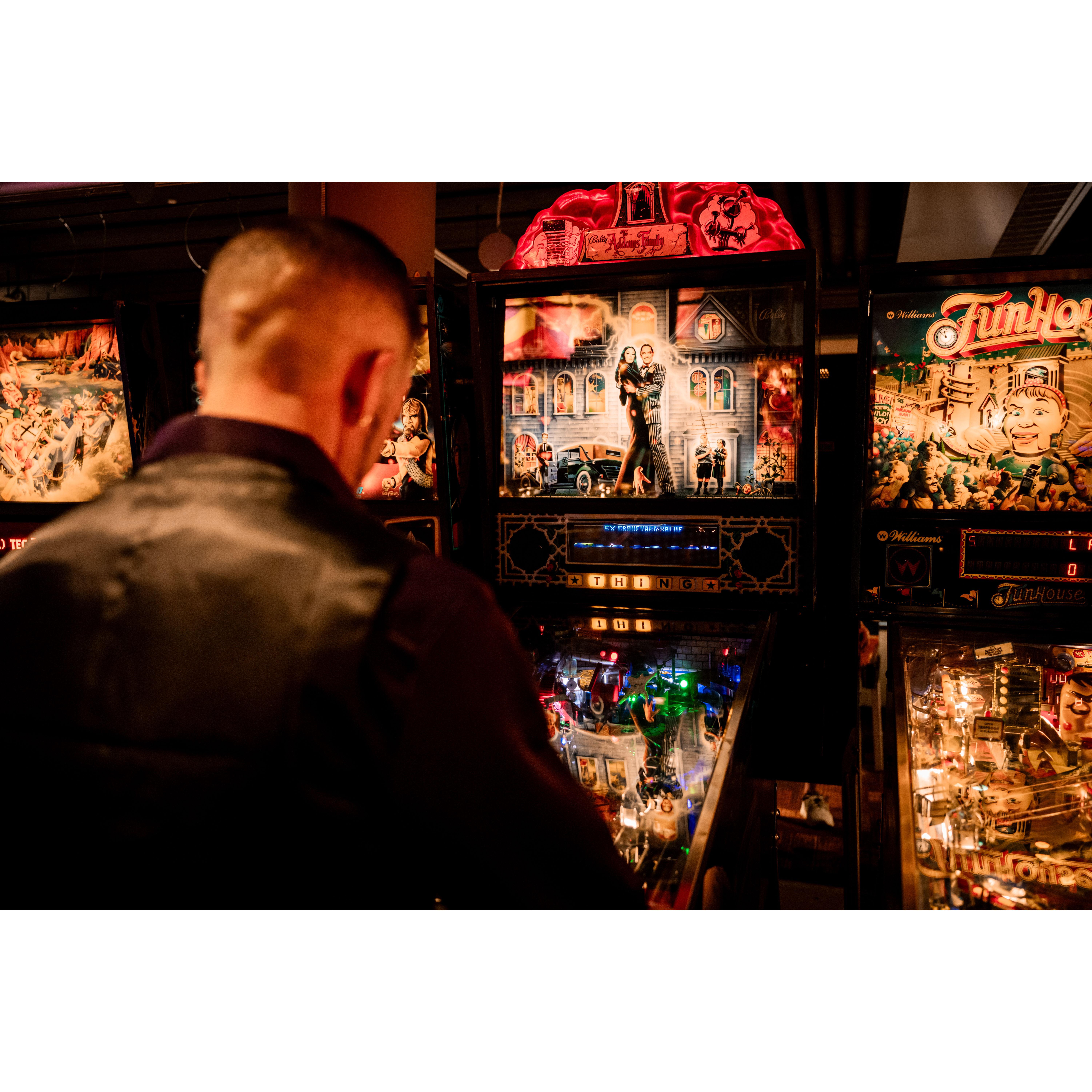 So serious about pinball.