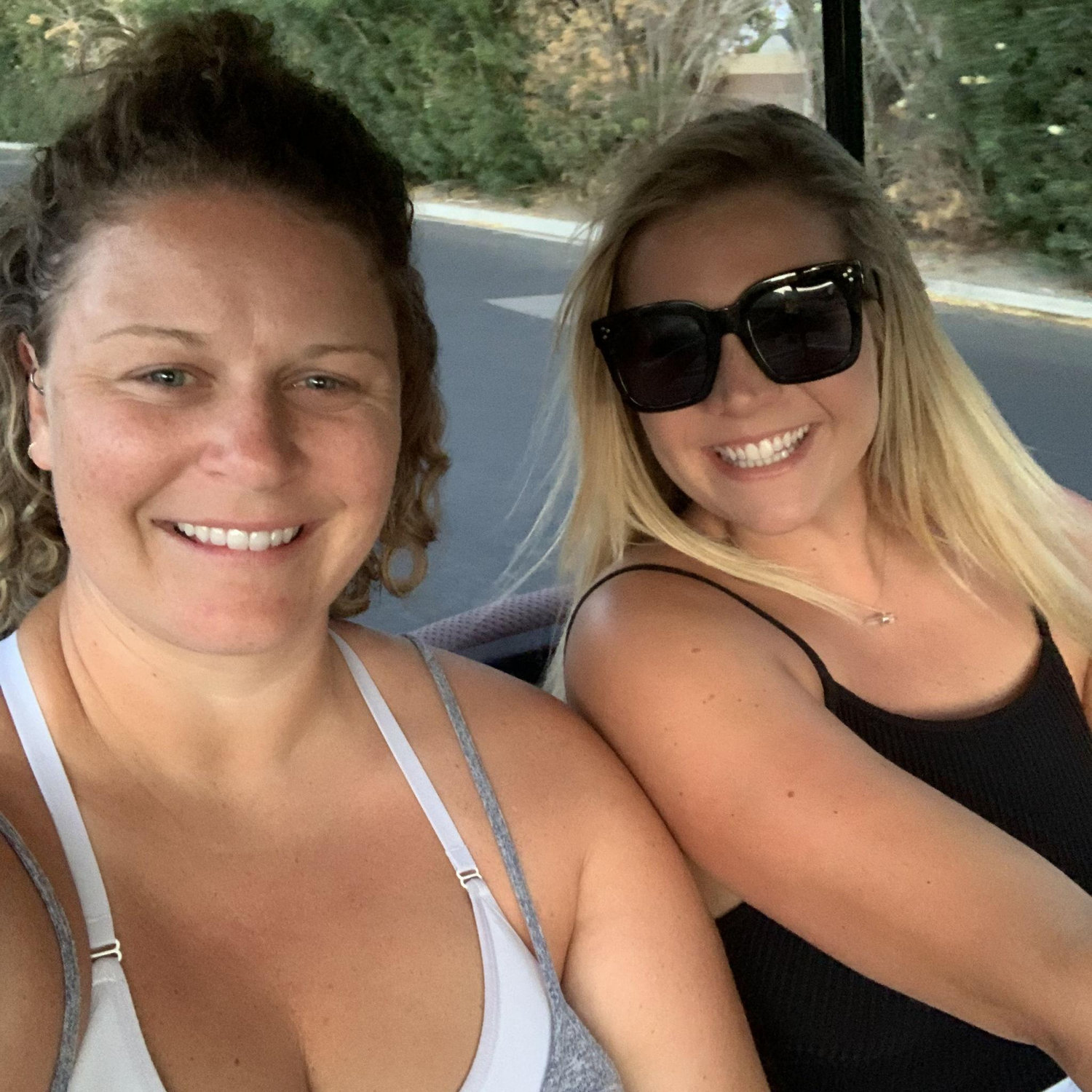Sarah Snapp and Bri in Palm Desert