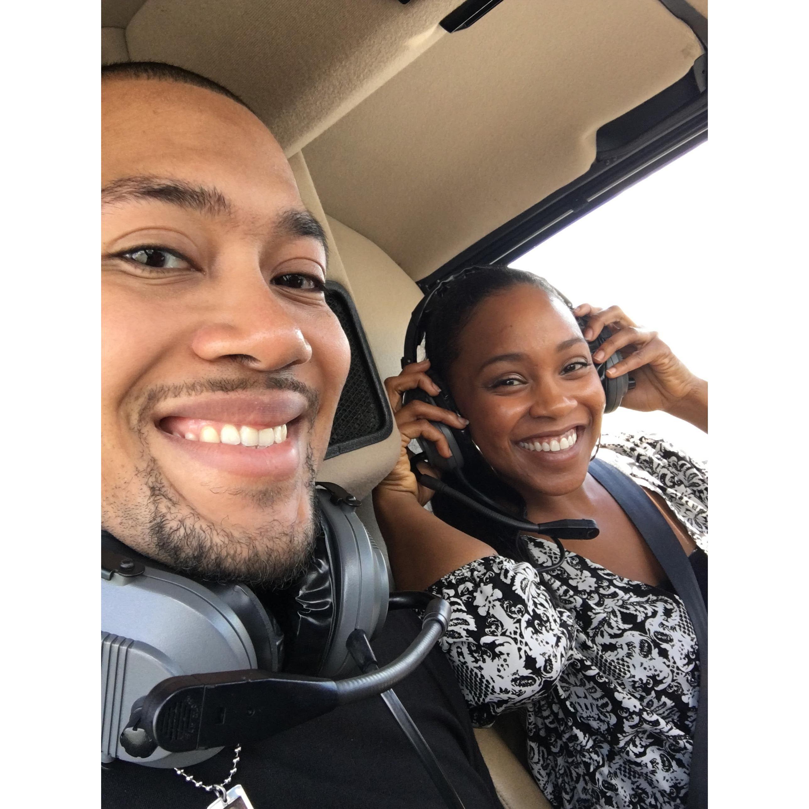 Helicopter ride ATL 2016