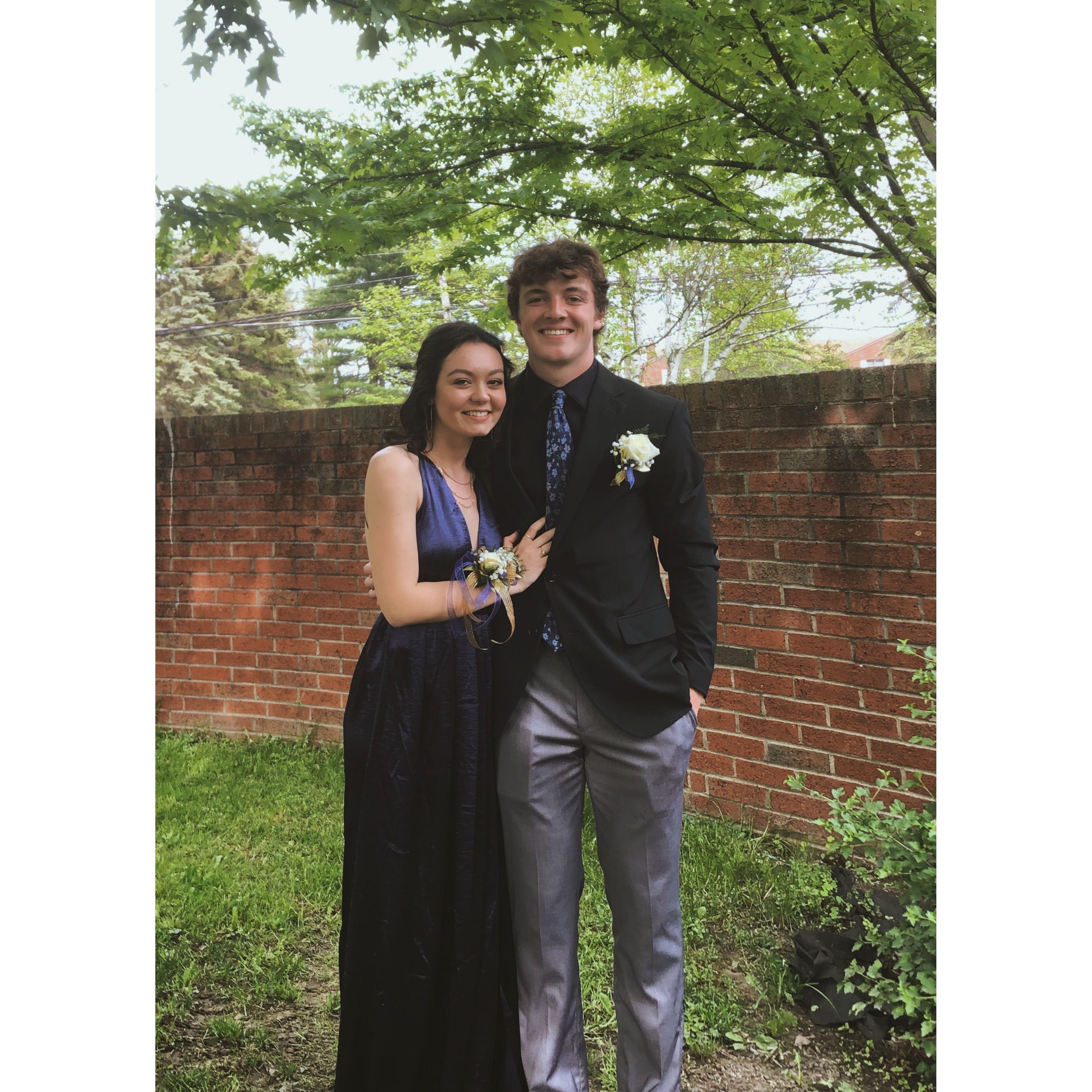 Katie's senior prom